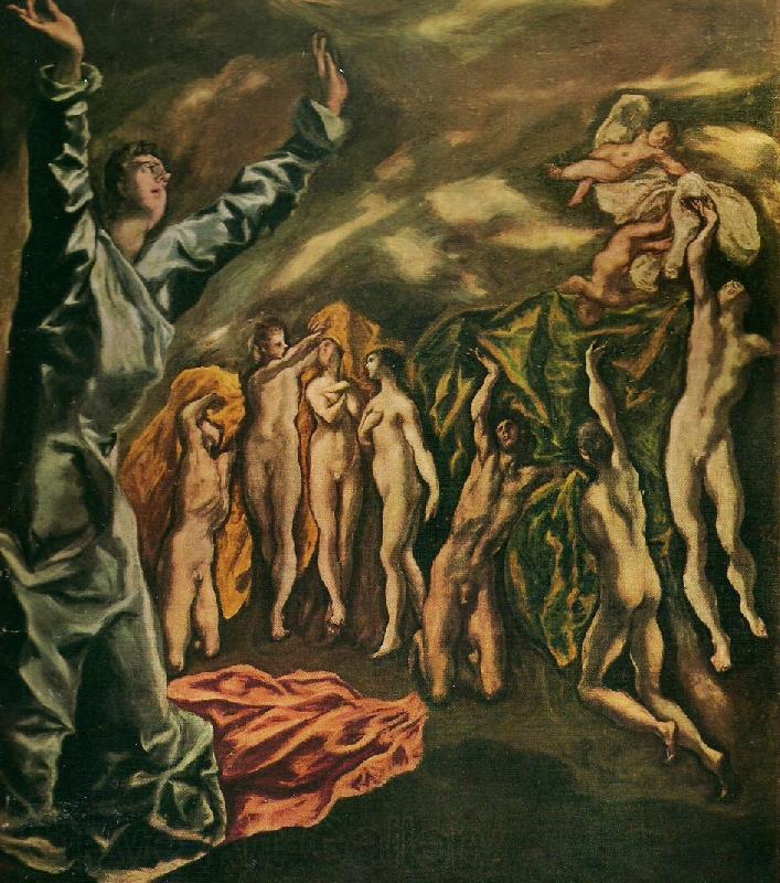 El Greco the vision of st. john France oil painting art